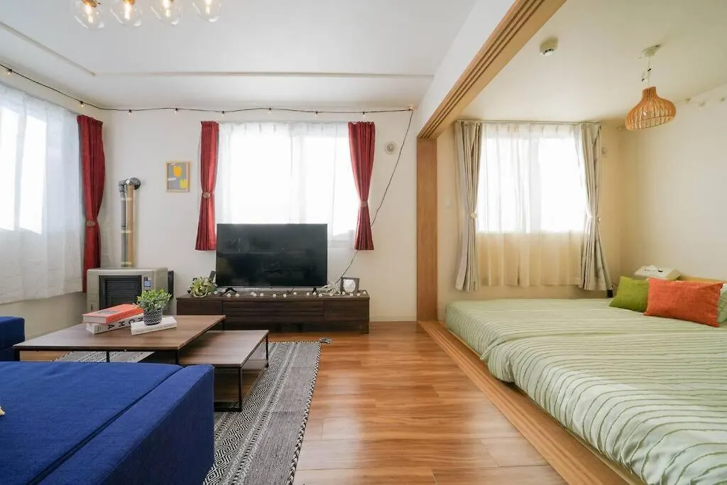 Apartamento Ferien 2Ldk マスターベッドルーム・駐車場付 Sapporo Japón